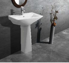 Lavabo chân dài Việt Mỹ VM 015