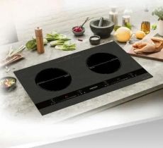 Bếp điện từ đôi Nanoco NICL481 tặng bộ nồi 4 món