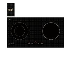 Bếp điện từ kết hợp hồng ngoại Malloca MH02IRLB (2 vùng nấu)