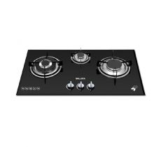 Bếp gas âm Malloca GHG733B NEW (3 vùng nấu)