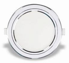 Đèn LED Slim Downlight HERA SERIES viền bạc 7w/220v