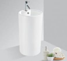 Lavabo trụ đứng liền khối EVE-L6004