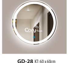 Gương tròn led viền kim loại GD30 ,GD31 , GD32