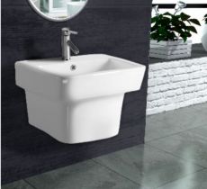 Lavabo treo tường liền khối Việt Mỹ 6050