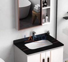 Tủ lavabo nhôm Larto 9007