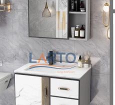 Tủ lavabo nhôm Larto 9010