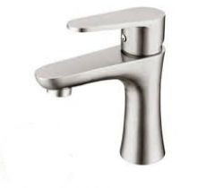 vòi lavabo nóng lạnh tròn inox 304-P111