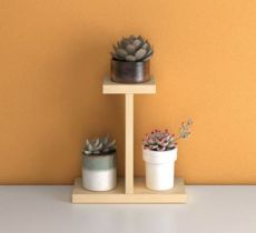 Kệ để cây cảnh bằng gỗ