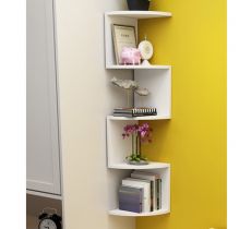 Kệ góc chữ S hiện đại độc đáo